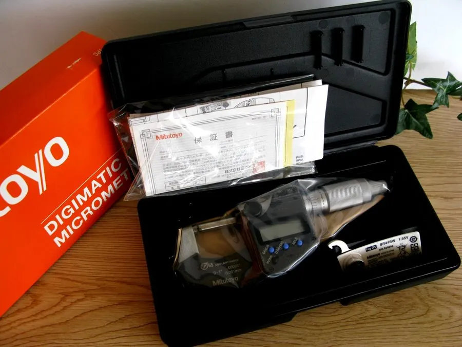 Микрометр Mitutoyo 293-344-30 Coolant Proof Ip65 Digital Micrometer
