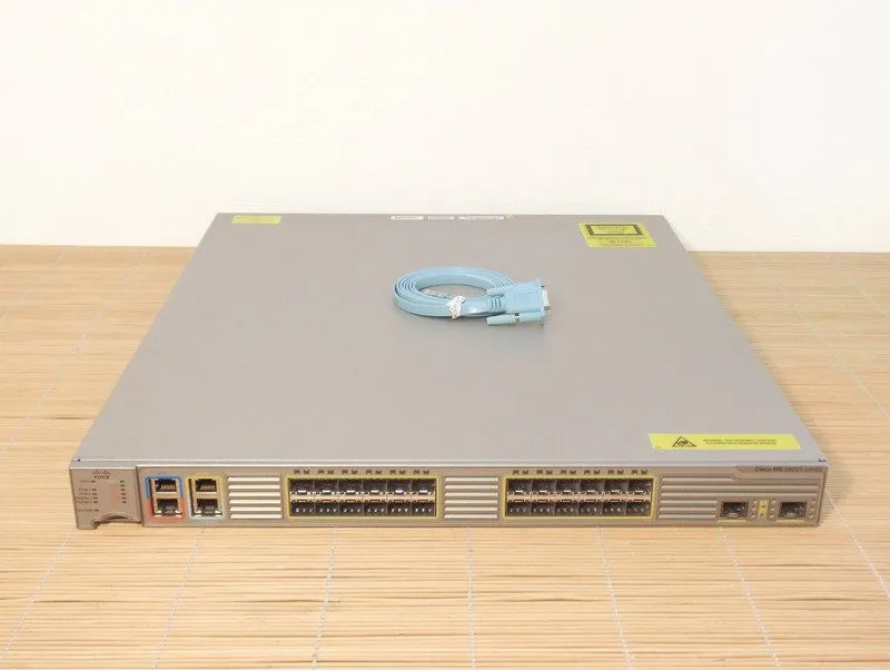 Коммутатор Cisco ME-3800X-24FS-M 24 SFP ports 2x10 Ethernet SFP+ L-ME3800X-E Cha — фото лота 1