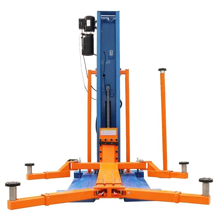 Автоподъёмник SPLP6600 Single Post Car Lift 3T 6600lb Auto Lift 220V Electric Un — фото лота 2