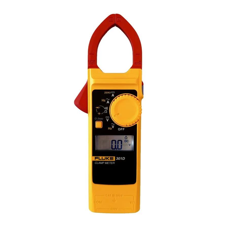 Тестер Fluke 301D DC Digital Clamp Meter Voltage Tester Multitester