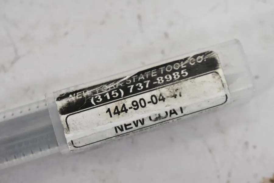 Режущий инструмент 4FL Solid Carbide End Mill 144-90-04 State Tool Co. 4-Flute E — фото лота 1