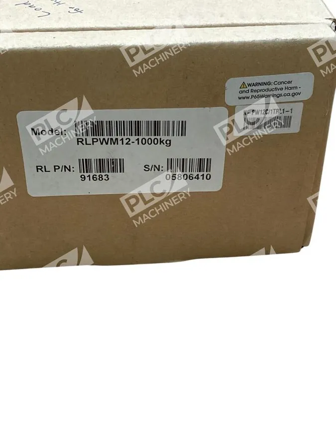 Тензодатчик HBM Rice Lake Aluminum Single Point Load Cell RLPWM12-1000kg — фото лота 2