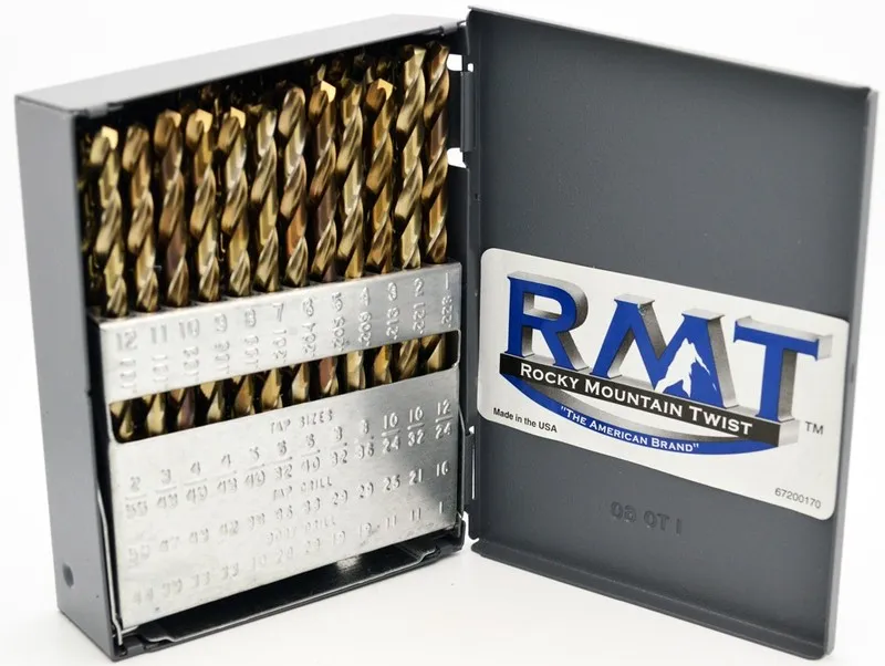 Режущий инструмент Drill Set, to #60. Stub Length, High Speed Steel, 135Deg Spli