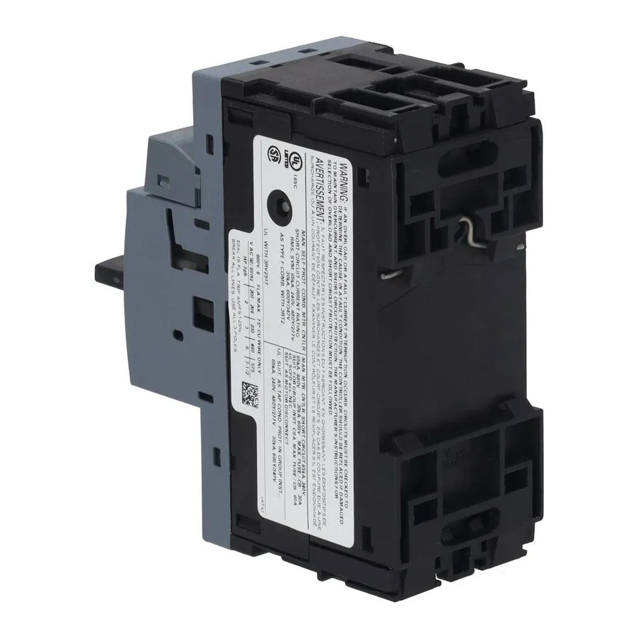 Автоматический выключатель Motor Protection Circuit Breaker 3RV2011-1HA20 5.5-8A