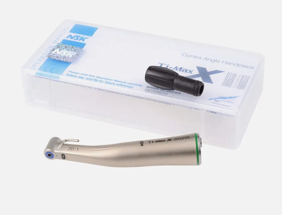 Стоматологический наконечник Dental Ti-Max 20:1 Fiber Optic Implant Contra Angle