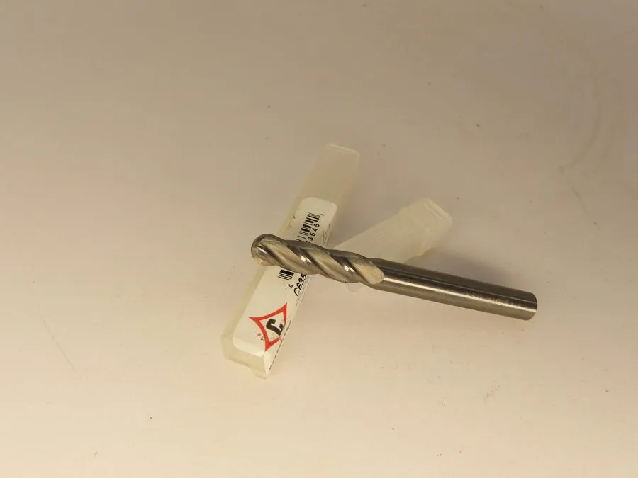 Режущий инструмент Cleveland C63545 Solid Carbide Ball Nose End Mill 5/16, 4 Flu — фото лота 1