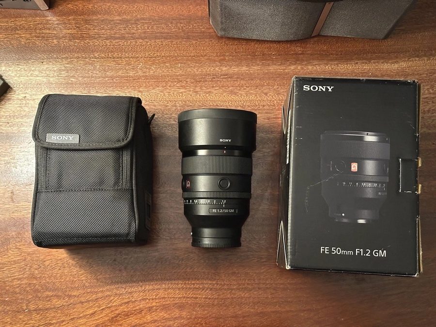 Объектив SONY FE 50mm F1.2 GM G Master SEL50F12GM [Near ]