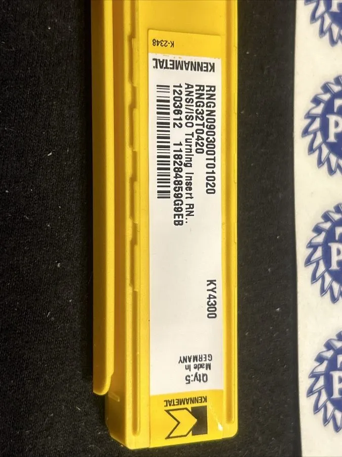 Режущий инструмент Kennametal RNG32T0420 KY4300 Ceramic Insert — фото лота 1