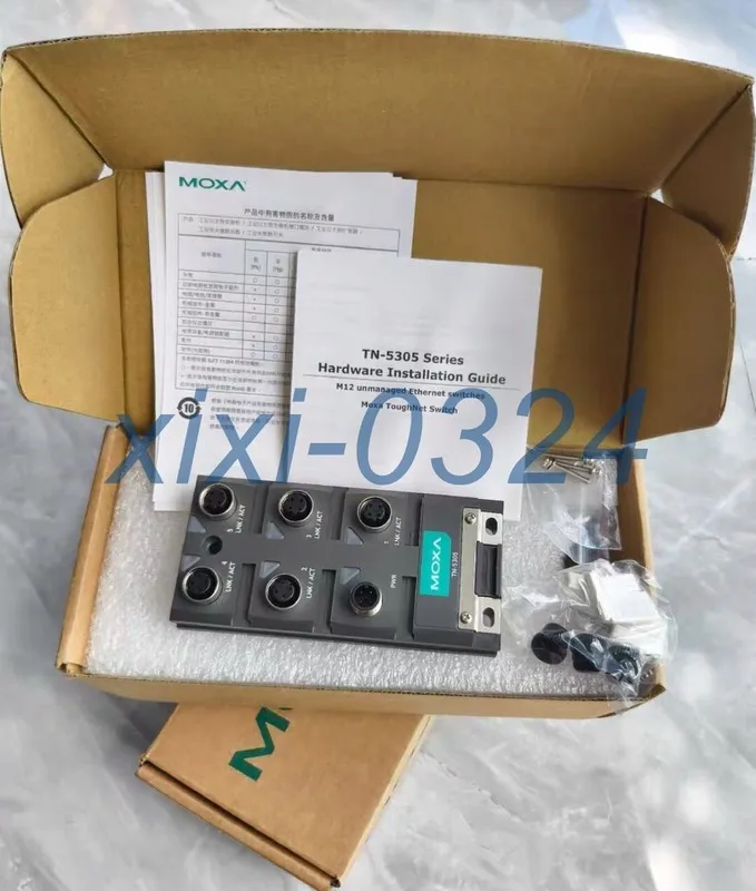 IIoT-устройство MOXA TN 5305 5-port industrial Ethernet switch TN-5305