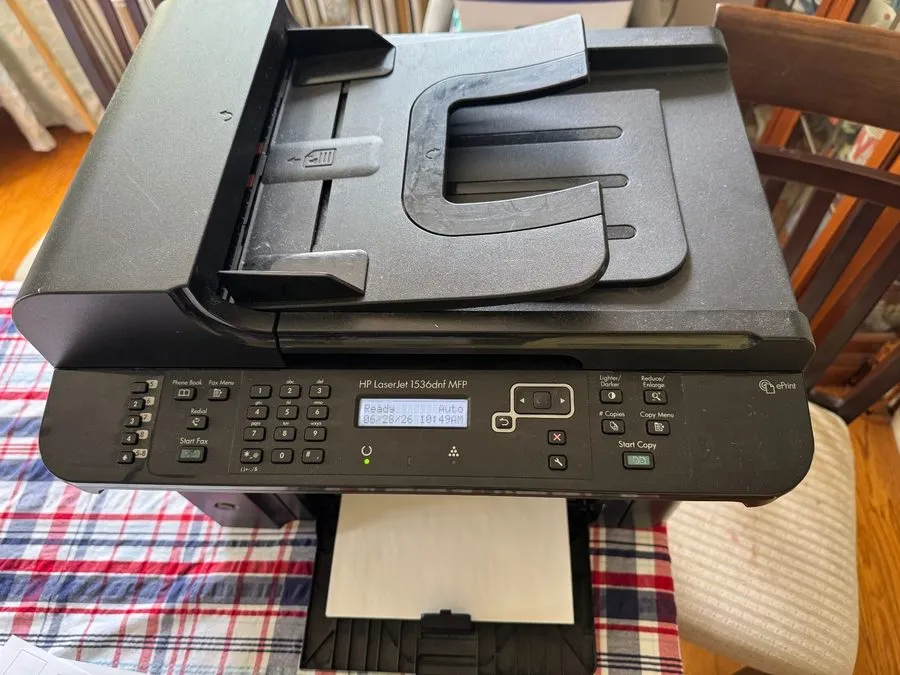 Лазерный принтер HP LaserJet Pro M1536dnf Laser Multifunction Printer All-in-one