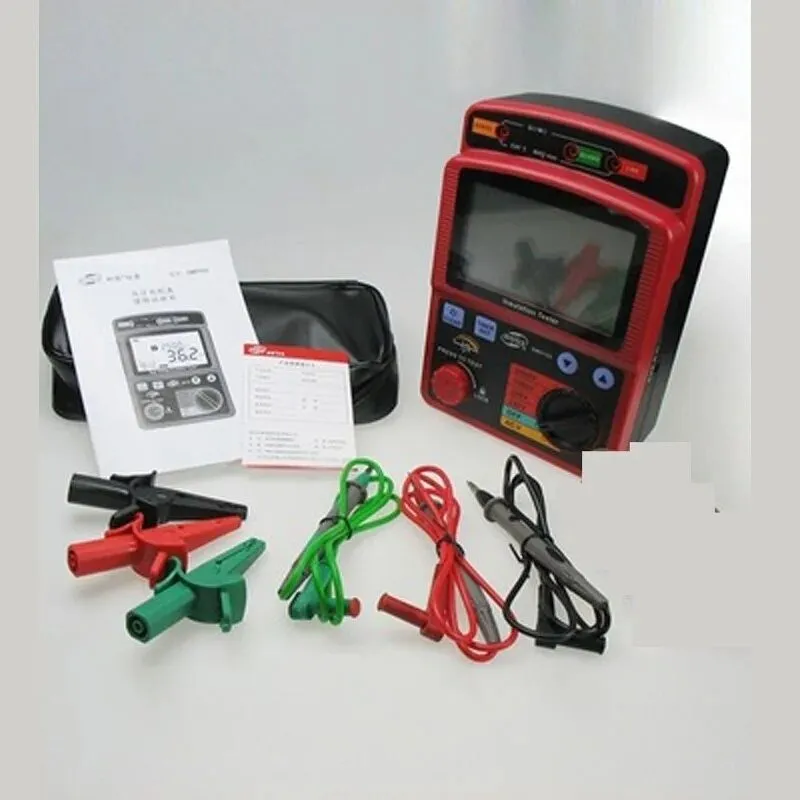 Тестер GM3125 High-Precision Digital Insulation Resistance Tester Megohmmeter 50 — фото лота 1