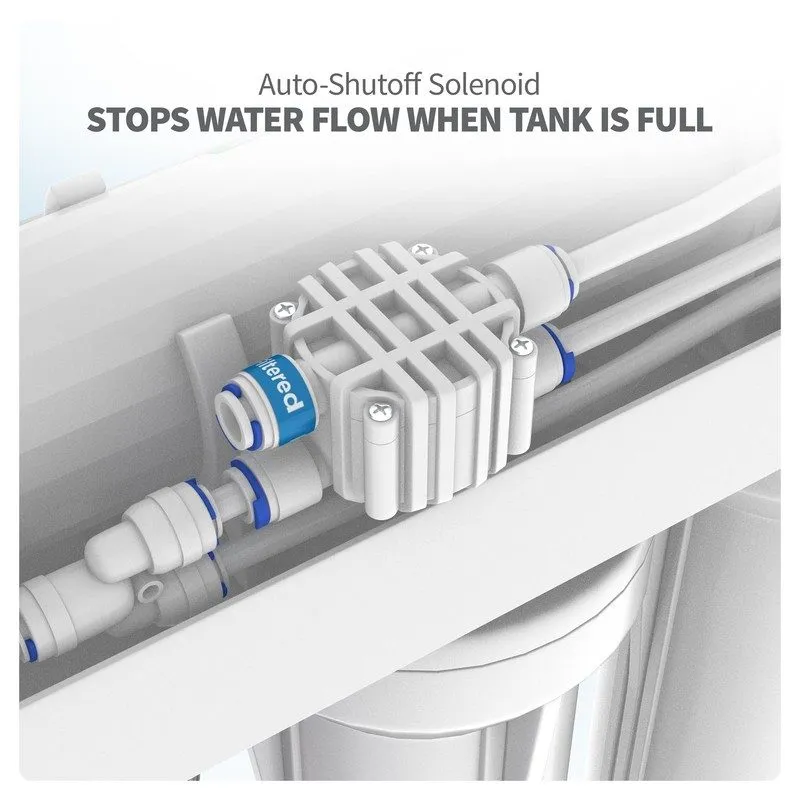 Дымоуловитель Aquatic Life 4-Stage Hydroponic Reverse Osmosis Water Filter Syste