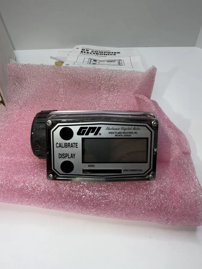 Расходомер GPI A104LMN100NA1 1″ Oval Gear Flow Meter Industrial Positive Displac — фото лота 1