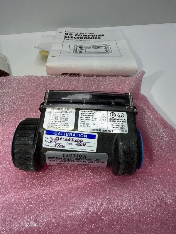 Расходомер GPI A104LMN100NA1 1″ Oval Gear Flow Meter Industrial Positive Displac — фото лота 2