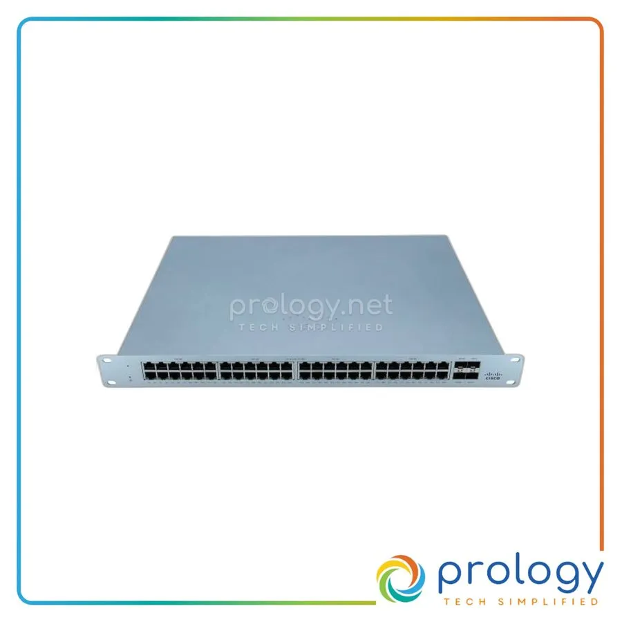 Коммутатор Cisco Meraki MS120-48FP 48 Port PoE+ Gigabit Switch 740W Unclaimed