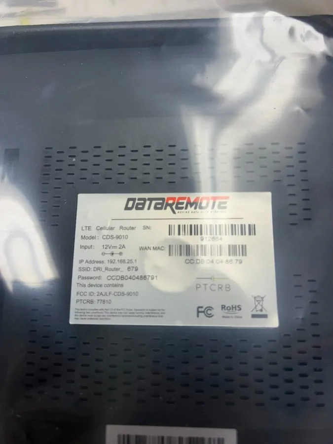Маршрутизатор DataRemote CDS-9010 Cellular LTE Data Over Wireless Wifi Router AT