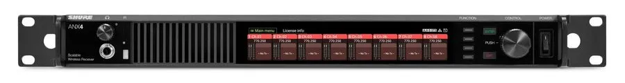 Приёмник Shure ANX4US Multi-Channel Microphone Receiver f/Axient Digital & ULX-D — фото лота 1