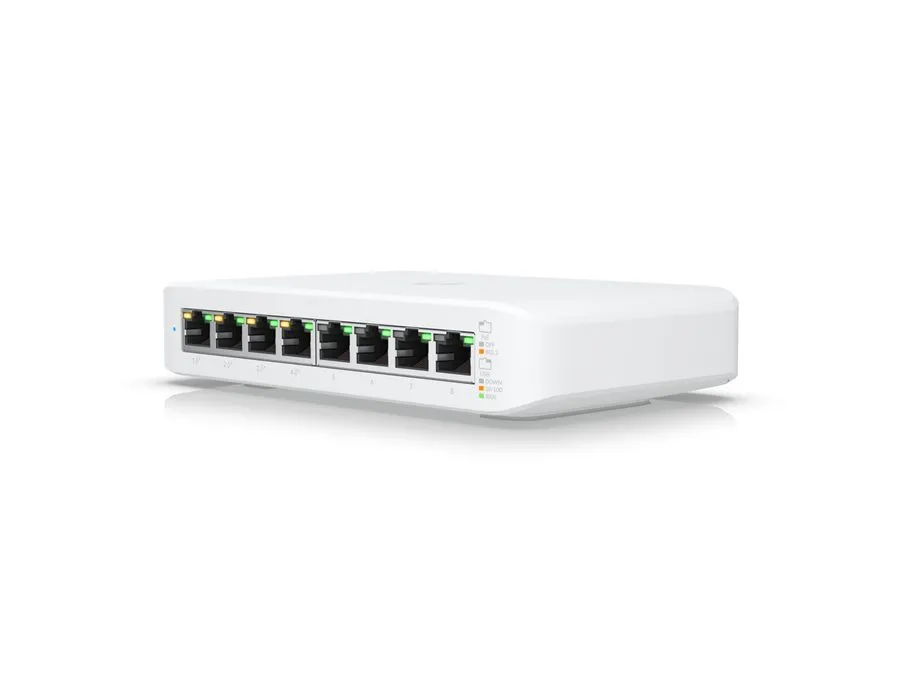 Коммутатор Ubiquiti UniFi USW-Lite-8-PoE 8-Port Gigabit PoE Ethernet Switch