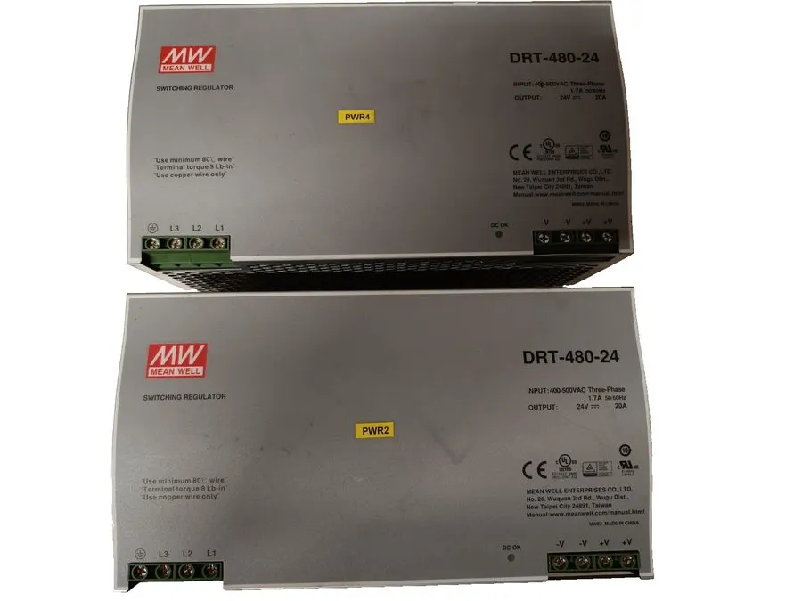 Блок питания MEAN WELL DRT-480-24 480W Industrial Power Supply