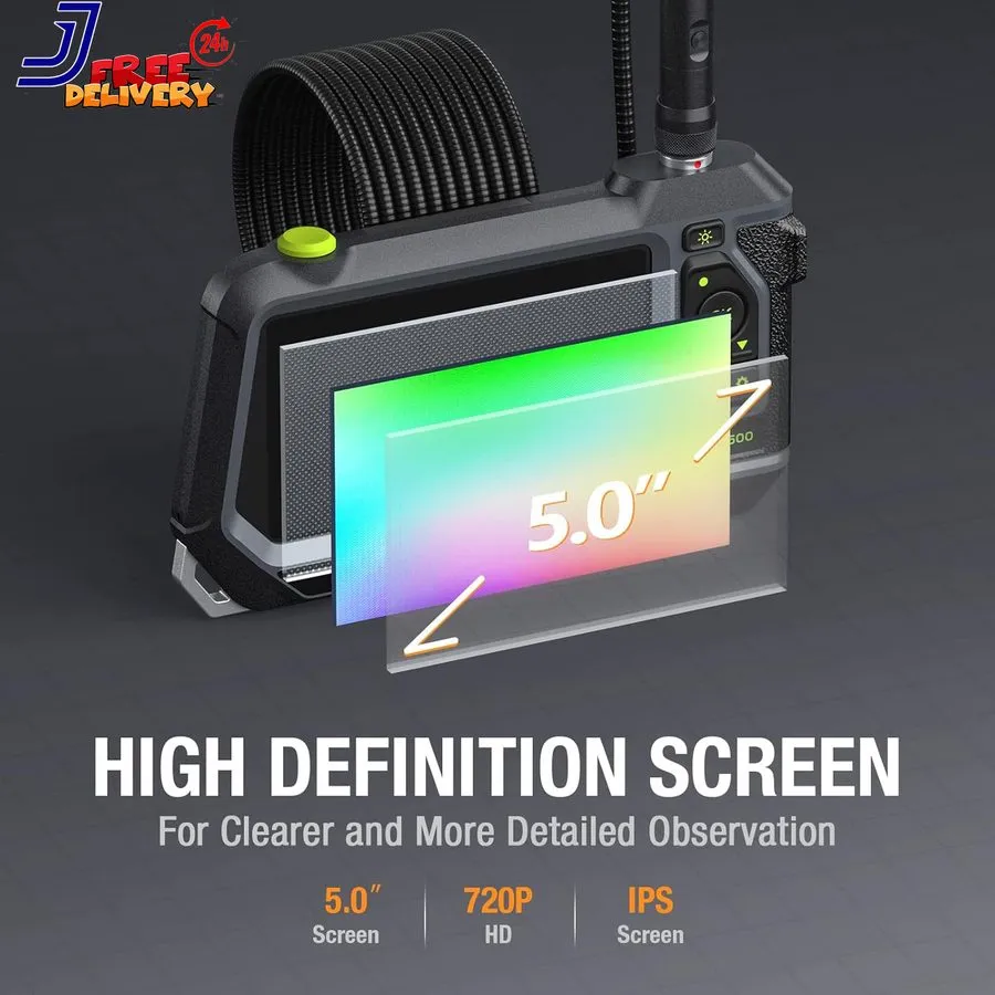 Видеоэндоскоп Dual/Triple Lens NTS500 Industrial Borescope Inspection Camera w/  — фото лота 1