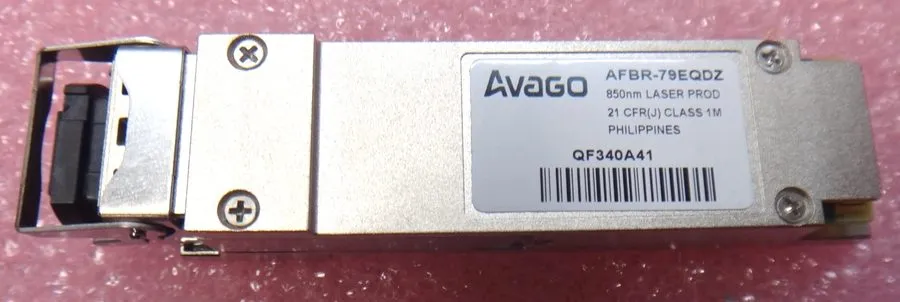 Трансивер 10x AVAGO AFBR-79EQDZ 40Gb QSFP+ MPO MTP 850nm MMF 150m Transceiver