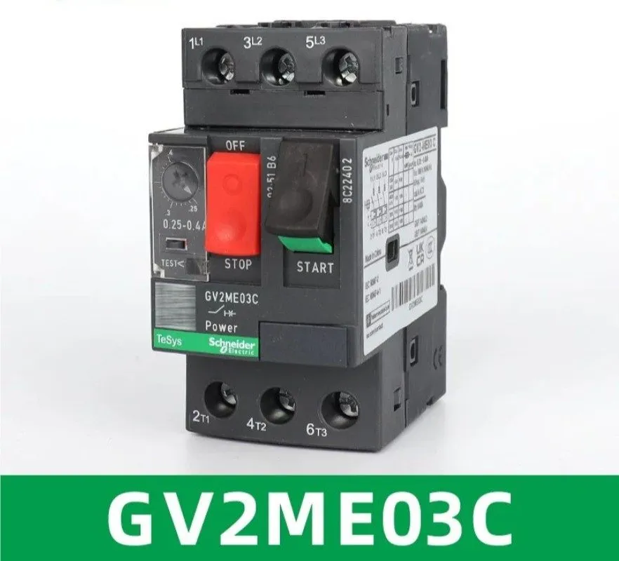 Автоматический выключатель Schneider GV2ME03C (0.25-0.4A) circuit breaker