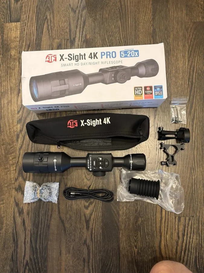 Оптико-электронная система ATN X-Sight-4k Pro Smart Day/Night Hunting Rifle Scop — фото лота 1