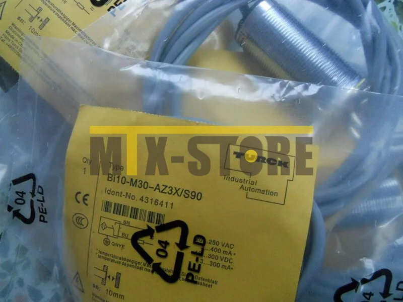 Датчик приближения Turck BI10-M30-AZ3X/S90 Inductive Proximity Sensor 4316410 M3