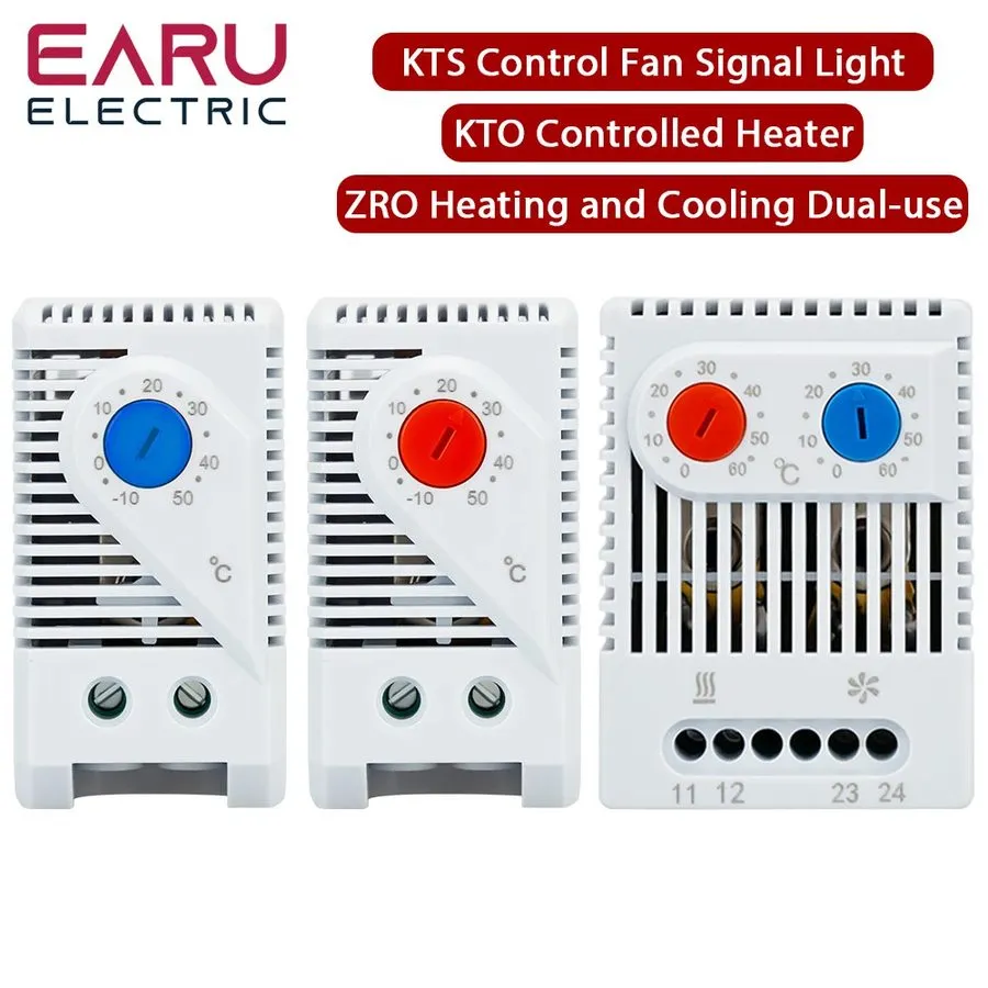Датчик температуры Din Rail Cabinet Temperature Controller Mechanical Industrial