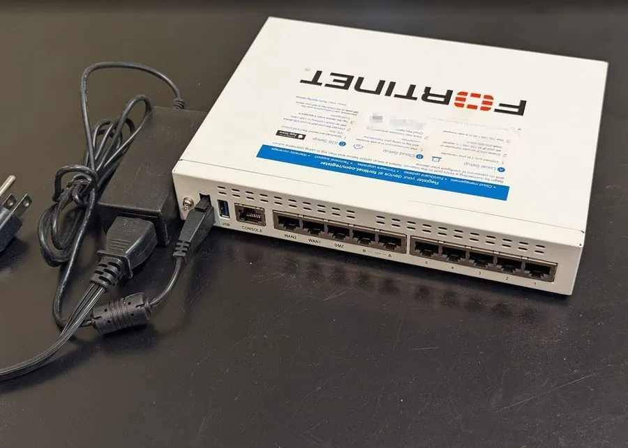 Межсетевой экран FORTINET FG-70F FORTIGATE 70F FIREWALL 9 PORTS SD-WAN PARTS