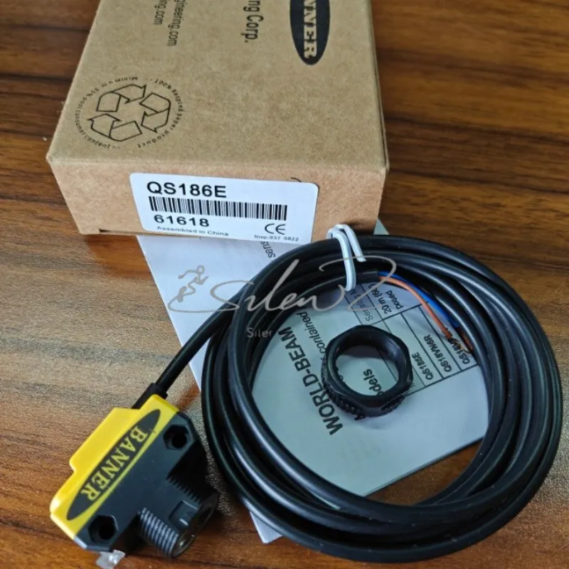 Фотоэлектрический датчик BANNER QS186E PHOTOELECTRIC SENSOR 61618