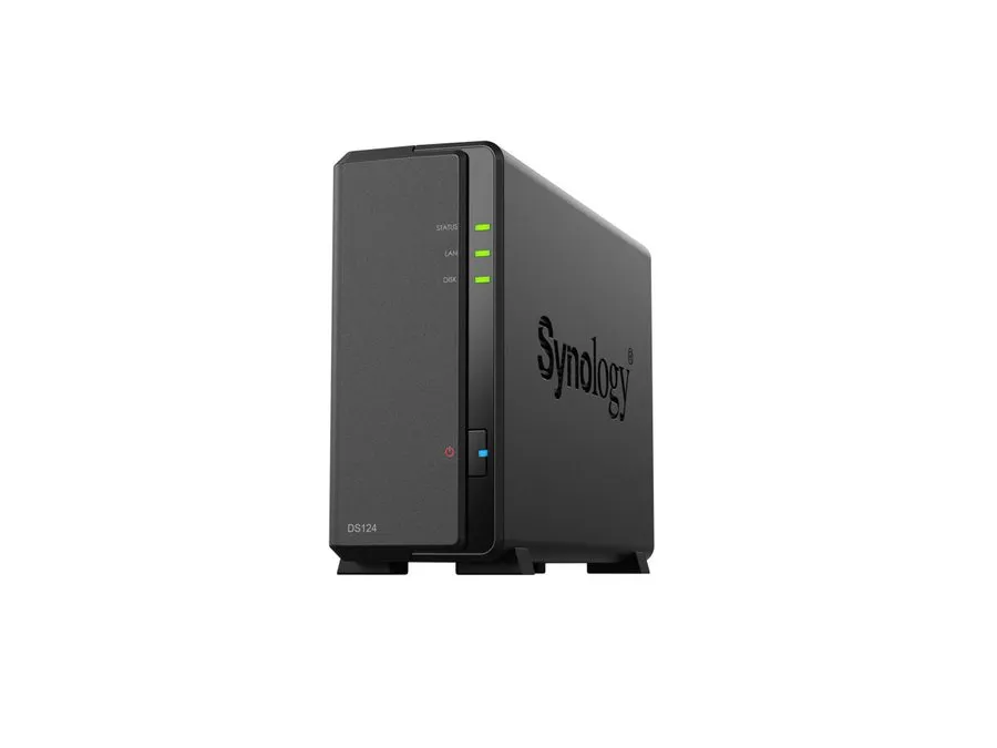 Сетевое хранилище Synology 1-bay DiskStation DS124 (Diskless)