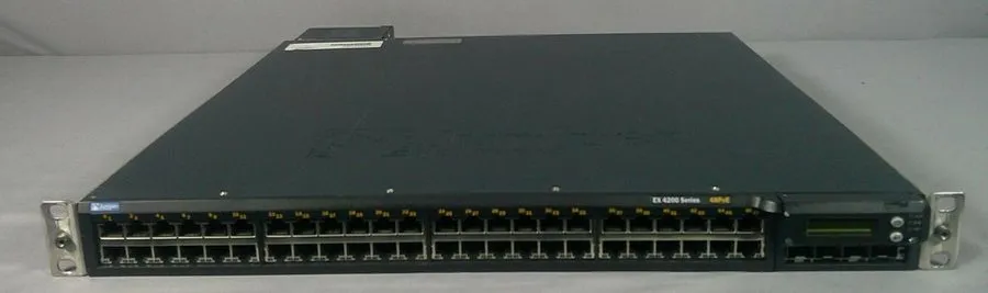 Коммутатор Juniper EX4200-48P 48-Port 1000Mbps 2X XFP 10GbE PoE 930W L3 1U Rack 