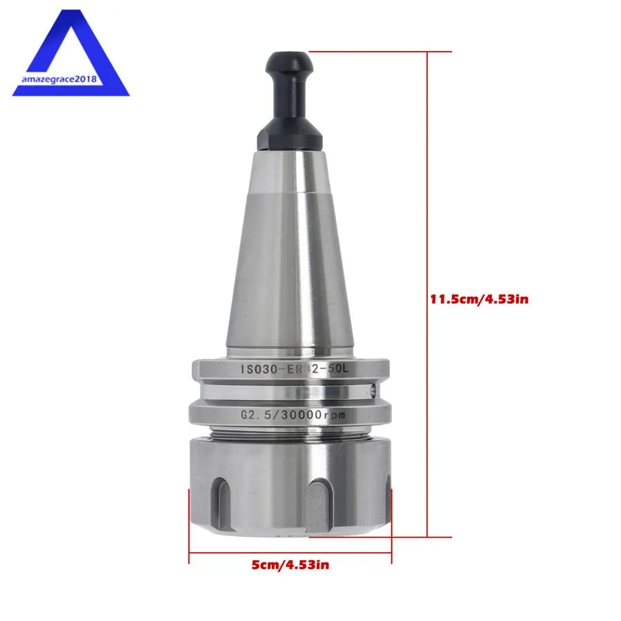 Патрон Balance Collet ISO30 ER32-50 Antirust Chuck CNC Milling Lathe Tool Holder — фото лота 1