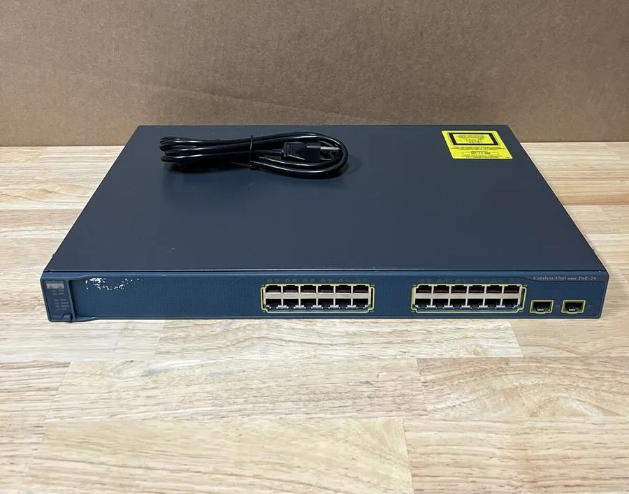 Коммутатор Cisco Catalyst 3560 Series PoE-24 Switch WS-3560-24PS-S
