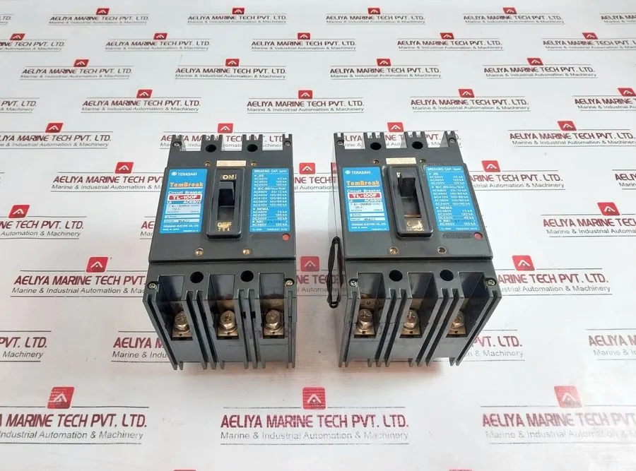 Автоматический выключатель TERASAKI TL-100F Tembreak Circuit Breaker 3 Pole AC69 — фото лота 2