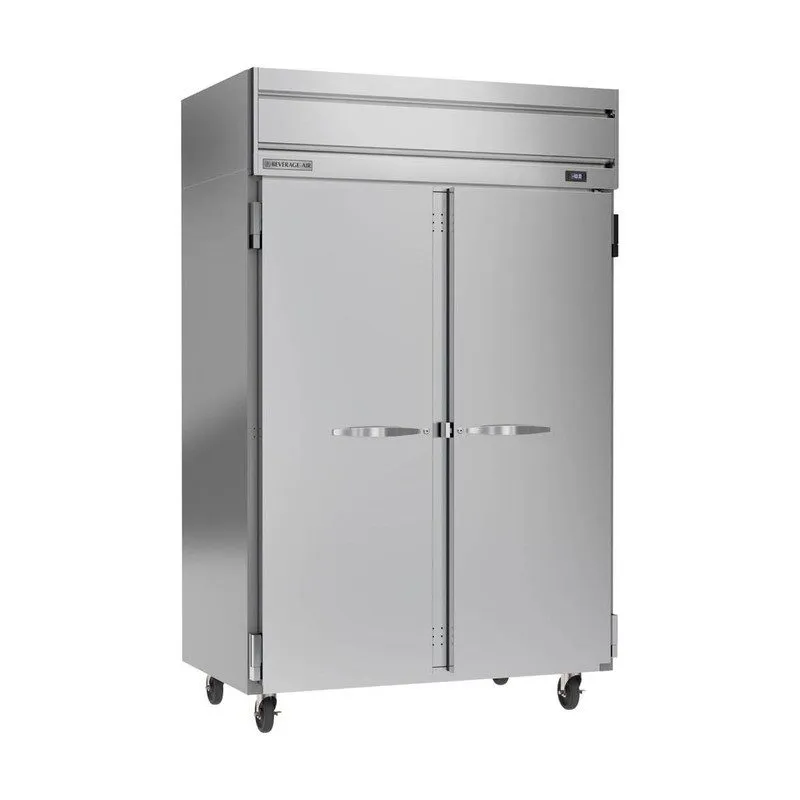 Морозильный шкаф Beverage Air HFS2HC-1S 52" 2-Section Reach-In Freezer, 2 Solid  — фото лота 1
