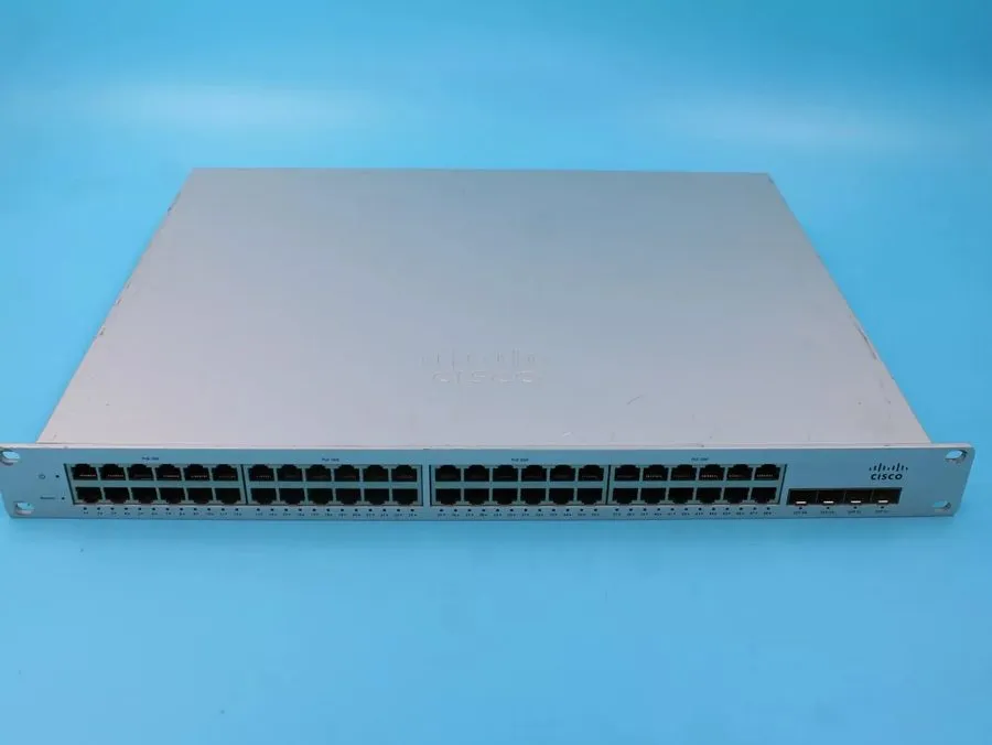 Коммутатор Cisco Meraki MS220-48LP 48 Ports 370W POE Ethernet 4xSFP Switch UNCLA
