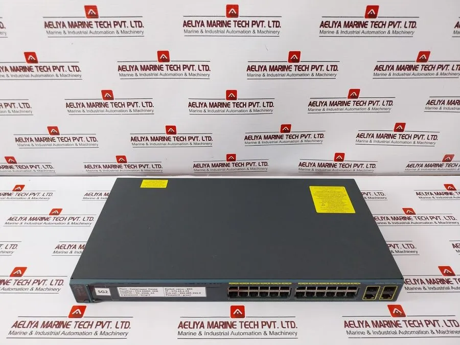 Коммутатор Cisco Catalyst 2960 Plus Series WS-C2960+24TC-L 24-Port 10/100 Switch