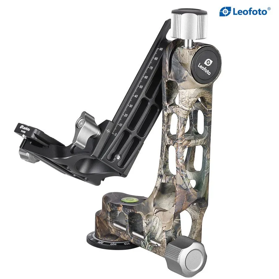 Оборудование видеонаблюдения Leofoto LM-365C (Camo) Tripod with 75mm Video Bowl+ — фото лота 2