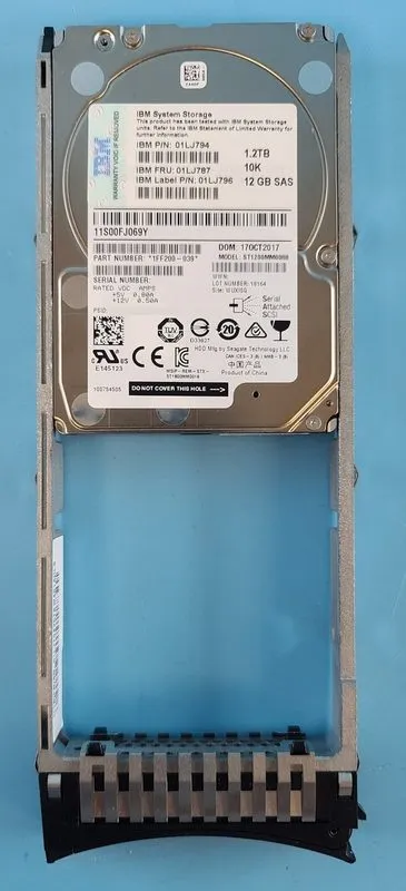 Жёсткий диск IBM 01LJ787 Seagate ST1200MM0088 HDD 2.5” 1.2TB SAS-3 12.0 Gbps 10k — фото лота 1