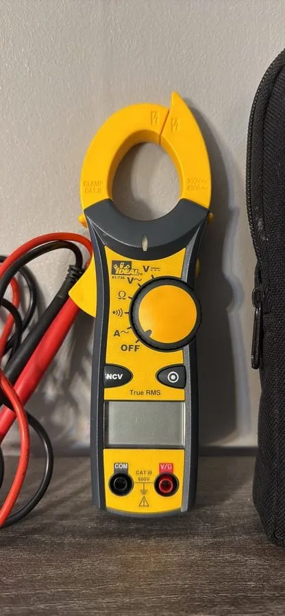Тестер IDEAL 400 AAC Clamp Meter 61-736 True RMS, Non-Contact Voltage — фото лота 2