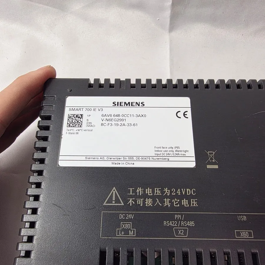Панель оператора Siemens 6AV6648-0CC11-3AX0 HMI Smart Panel Industrial — фото лота 2