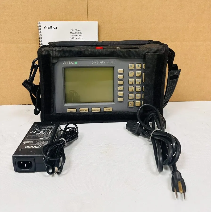 Анализатор Site Master ANRITSU S251C + 625M Cable & Antenna Analyzer Detector