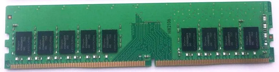 Модуль памяти DELL 8GB (1Rx8) DDR4 PC4-2400T-ED2-11 ECC UN-BUFFER UDIMM 4 T30 R2 — фото лота 1