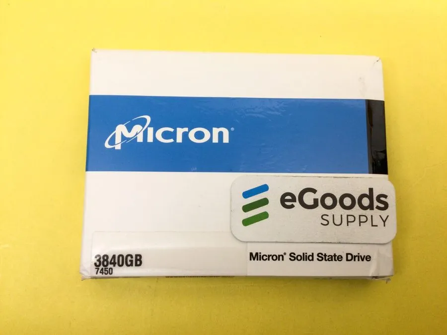 SSD-накопитель Micron 7450 PRO 3.84 TB PCIe 4.0 NVMe 2.5" U.3 internal SSD MTFDK