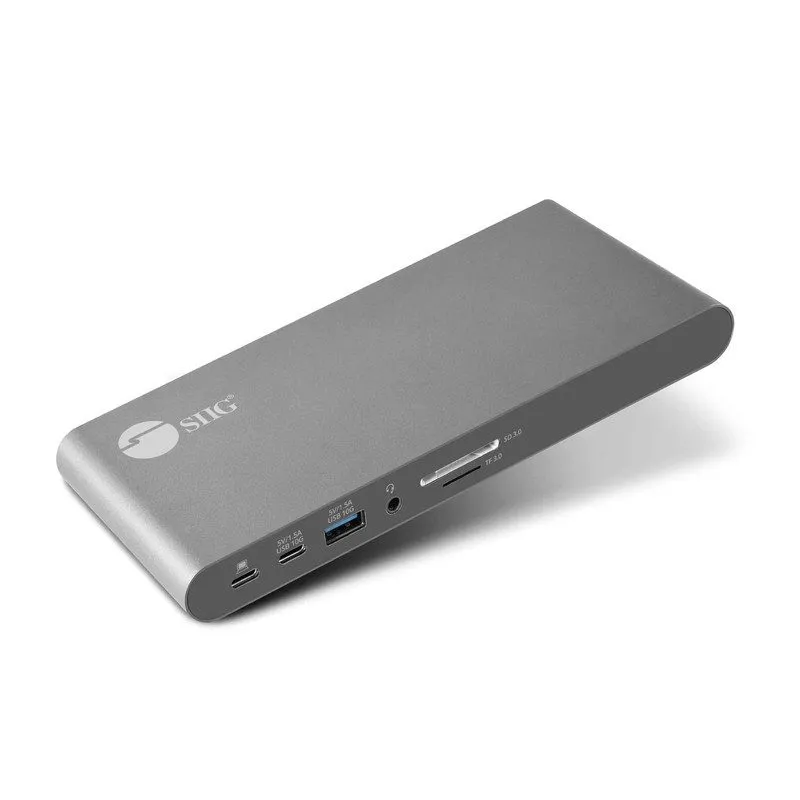 Док-станция SIIG 4K USB-C MST Docking Station Dual 4K60Hz Display