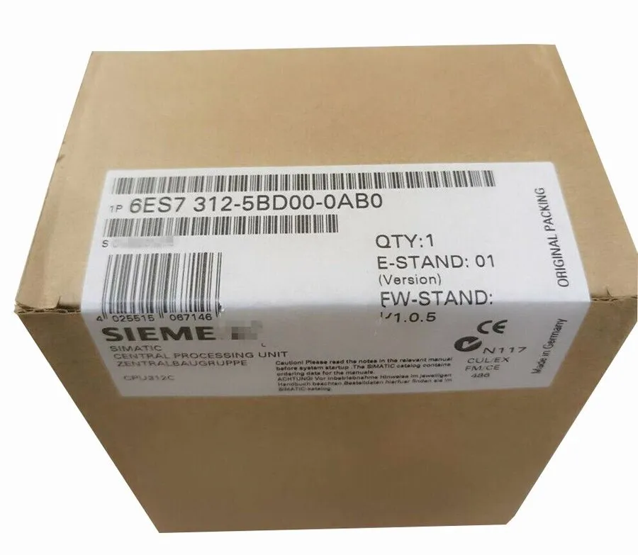 ПЛК 6ES7312-5BD00-0AB0 IPC Siemens SIMATIC S7-300