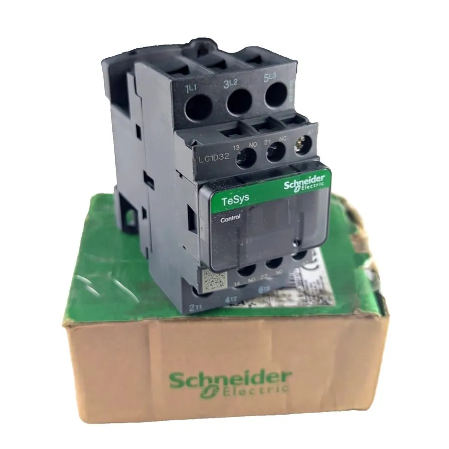 Контактор Schneider LC1D32F7 TeSys D IEC Contactor LC1D32 110V AC Coil, 32A, 3P,