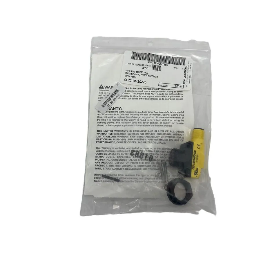 Фотоэлектрический датчик Banner QS18VN6DQ8 Photoelectric Sensor 10-30VDC 66459